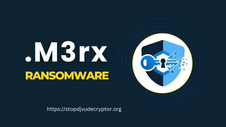 M3rx Ransomware Files