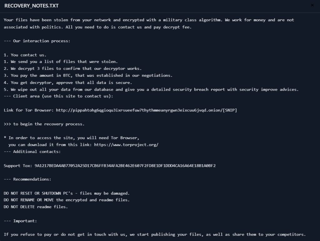 How to Decrypt M3rx Ransomware Files: A Strategic Incident Response Guide – 2026 Update 2 m3rx ransom note