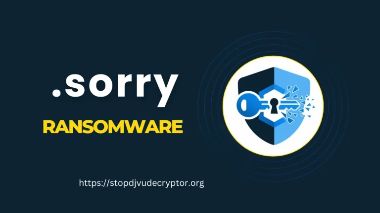 Sorry Ransomware feature Image